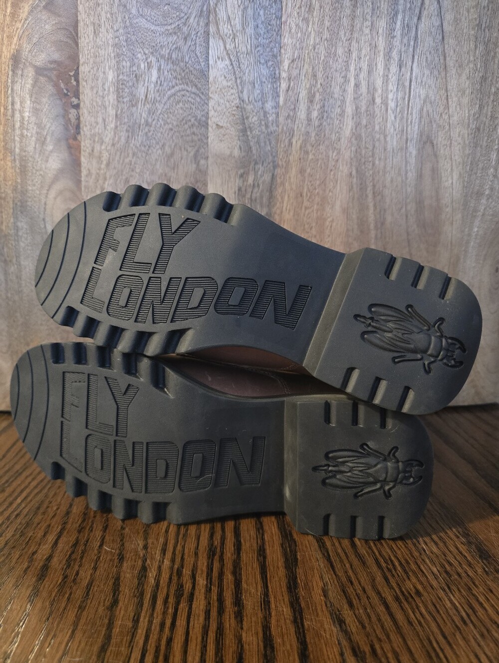 Fly London Ragi Combat Boots - Picture 3 of 5